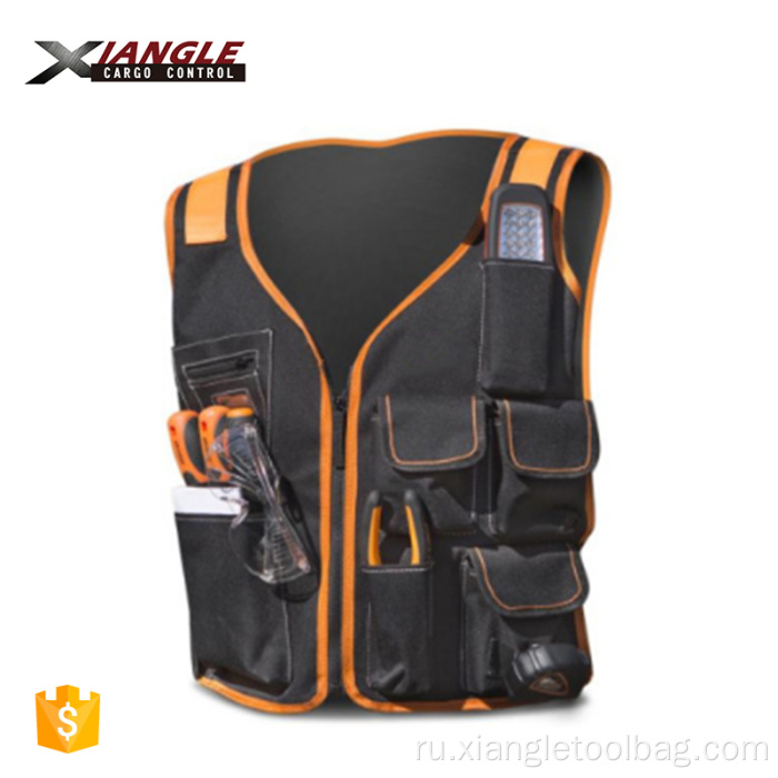 Leadther Builder Work Oxford Carpenter Tool Vest